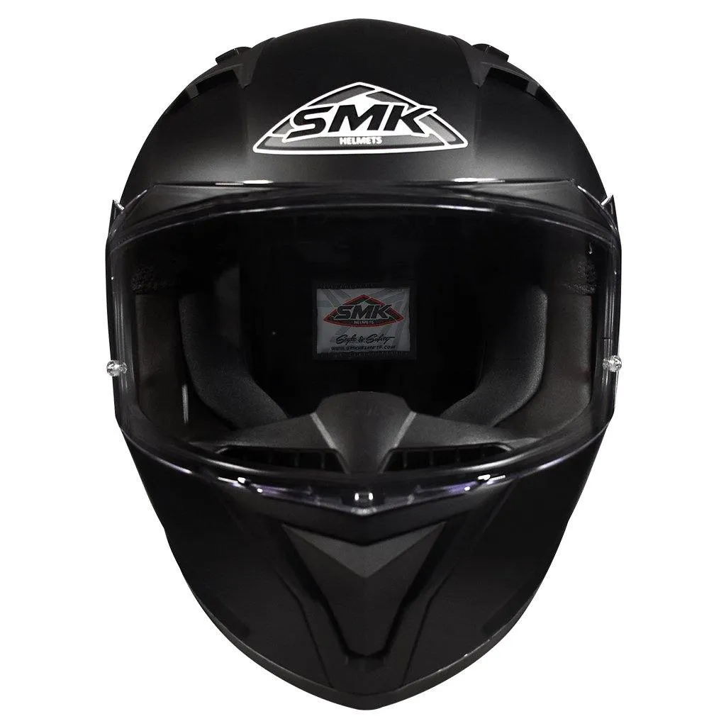 SMK STELLAR SPORT MONO FULL FACE HELMET w/ FREE SPOILER & VISOR