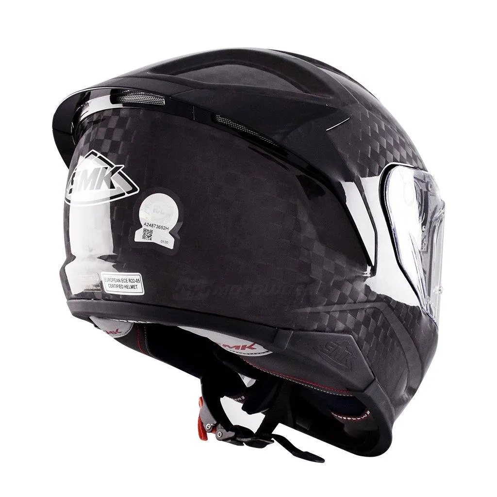 SMK TITAN CARBON MOTORCYCLE FULL FACE HELMET