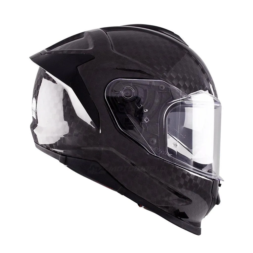 SMK TITAN CARBON MOTORCYCLE FULL FACE HELMET