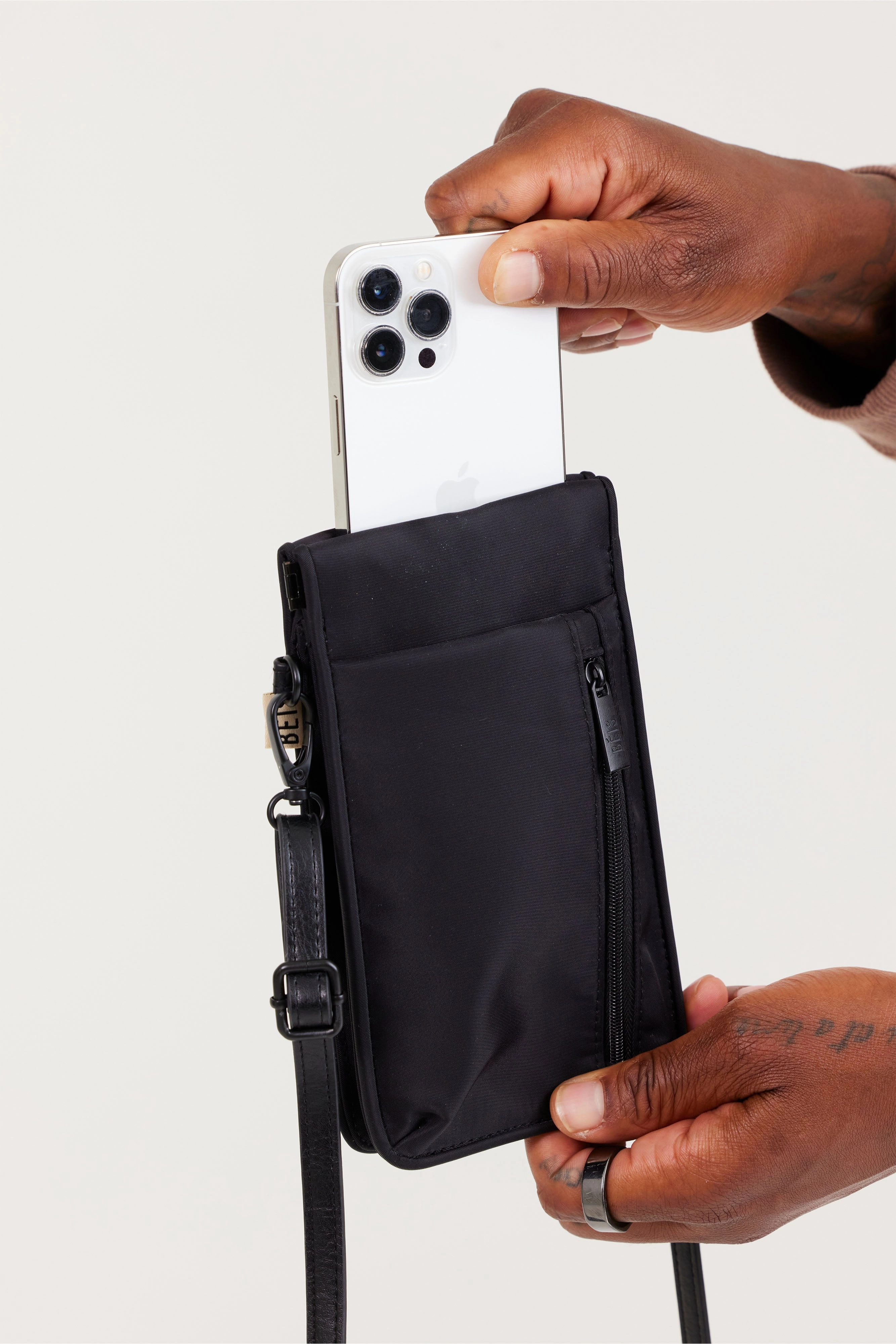 The ID Crossbody Bag In Black