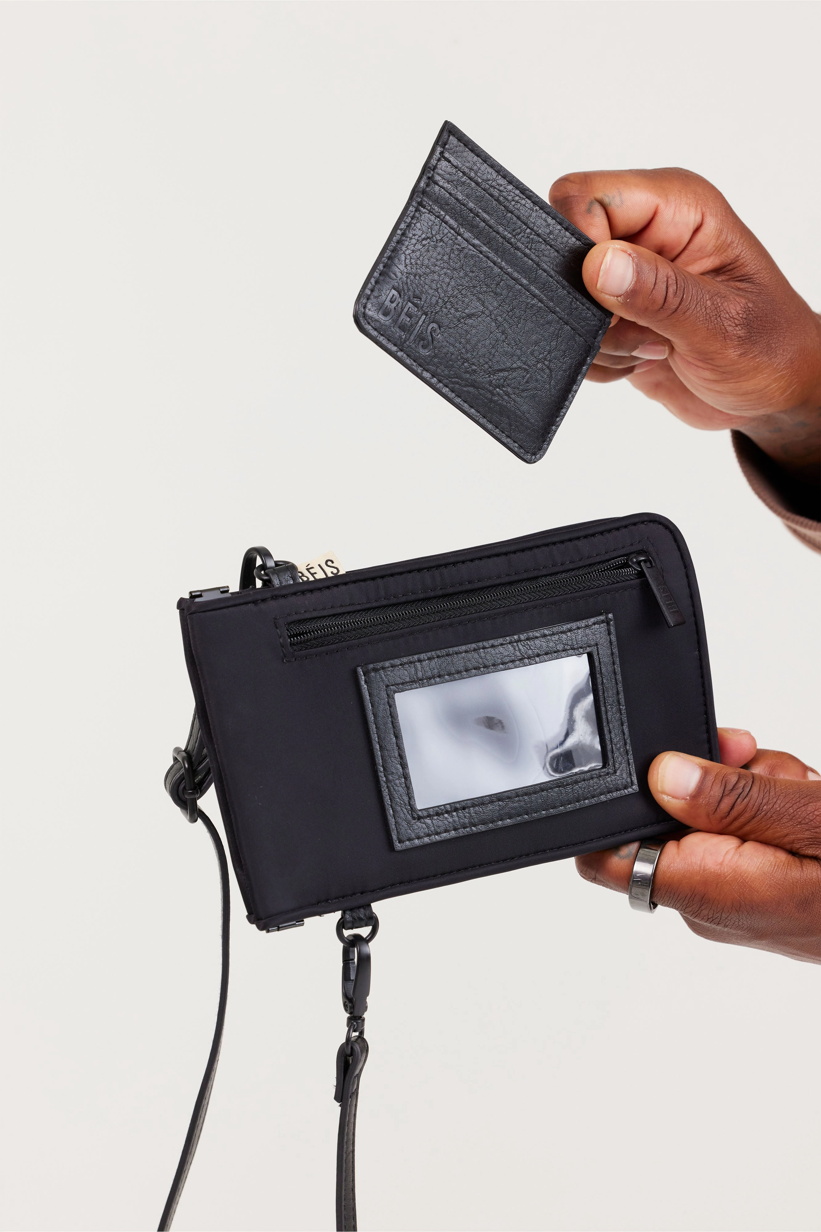 The ID Crossbody Bag In Black