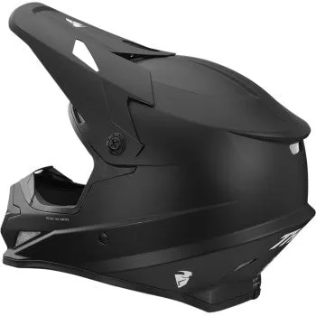Thor Sector Off Road Helmet Blackout and Goggles