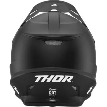 Thor Sector Off Road Helmet Blackout and Goggles