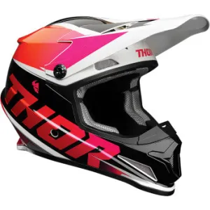 Thor Sector Off Road Helmet Fader Orange/Magenta
