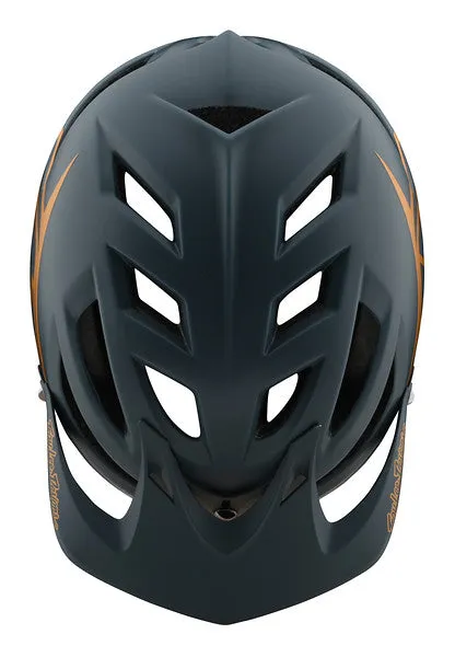 Troy Lee Designs A1 MIPS MTB Helmet - Classic - Gray-Gold - 2020