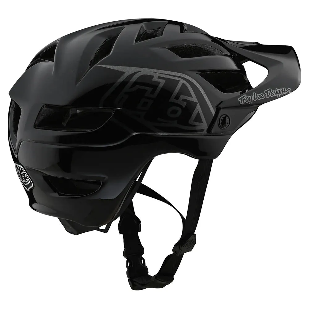 Troy Lee Designs A1 MTB Helmet - Drone - Youth - Black-Silver - 2020