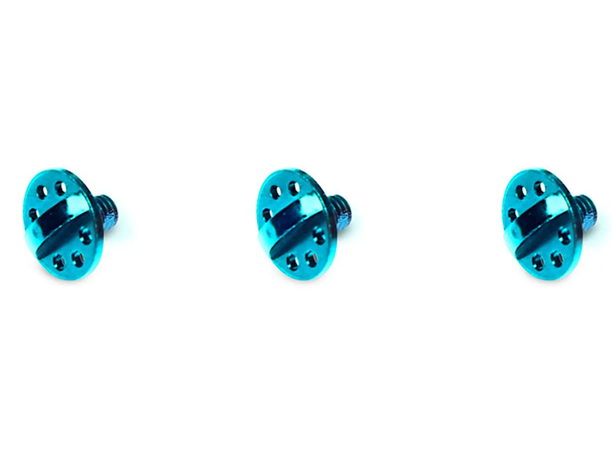Troy Lee Designs A1/A2 Helmet Visor Screws - 3 Pack - Blue