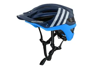 Troy Lee Designs A2 MIPS MTB Helmet - Adidas Ltd Edition - Team Navy-Light Black - 2019