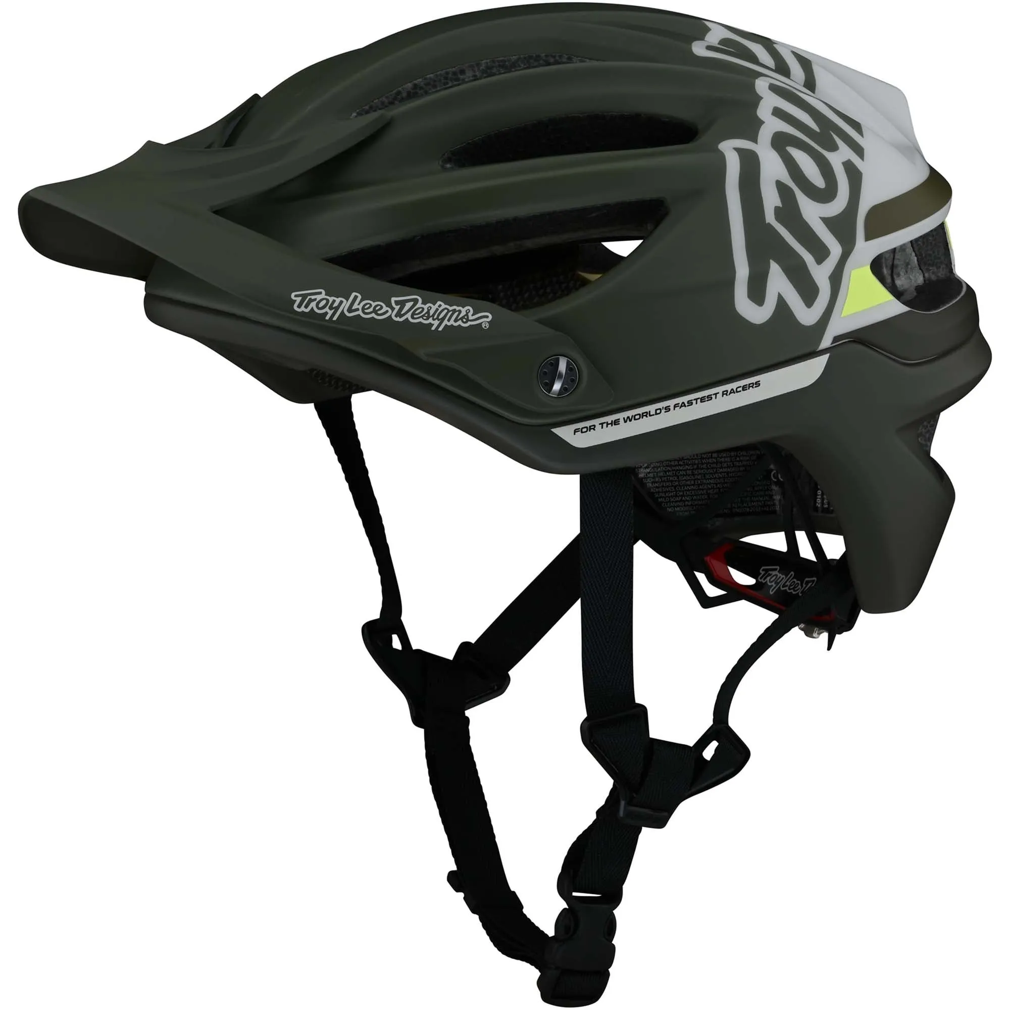 Troy Lee Designs A2 MIPS MTB Helmet - Silhouette - Green