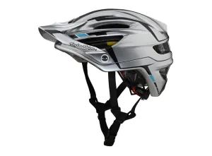 Troy Lee Designs A2 MIPS MTB Helmet - Sliver - Silver-Burgundy