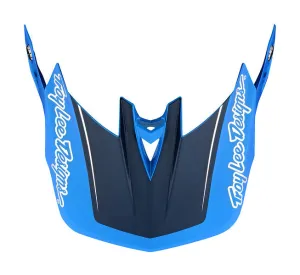 Troy Lee Designs D4 Replacement Visor - Shadow - Blue