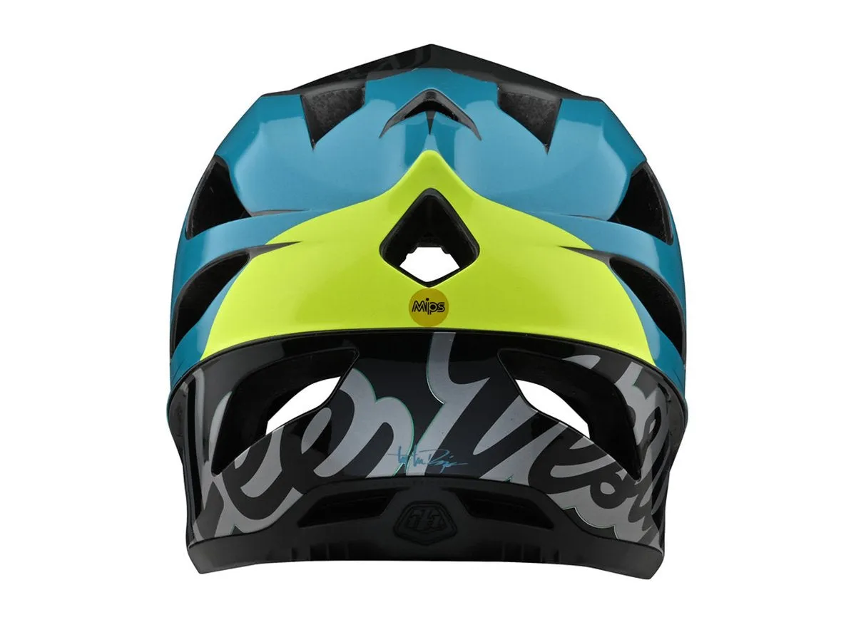 Troy Lee Designs Stage MIPS Full Face Helmet - Nova - Gray - 2021