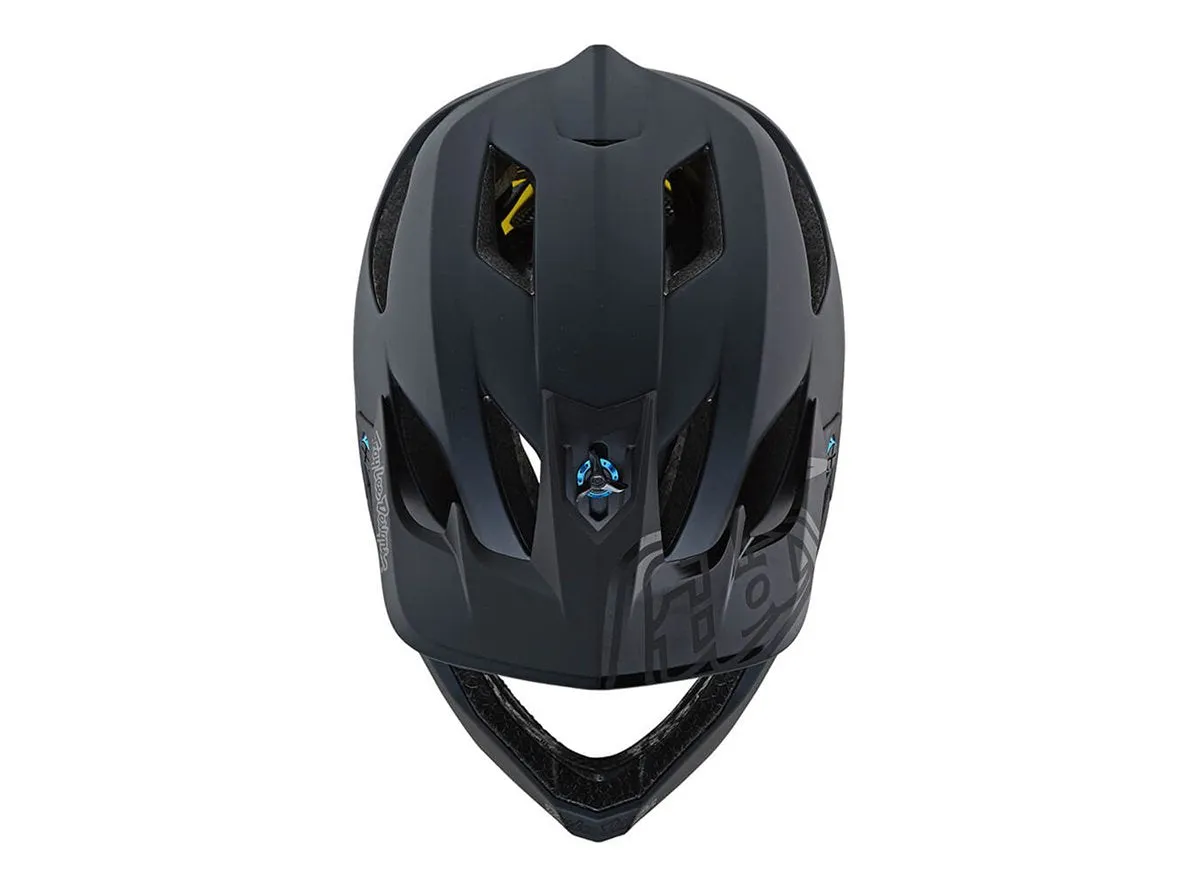 Troy Lee Designs Stage MIPS Full Face Helmet - Stealth - Black - 2019