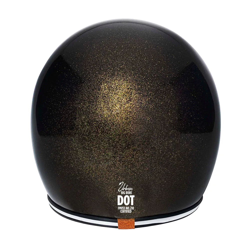 Urban Full Face Helmet BigBore S Dark Gold Flake