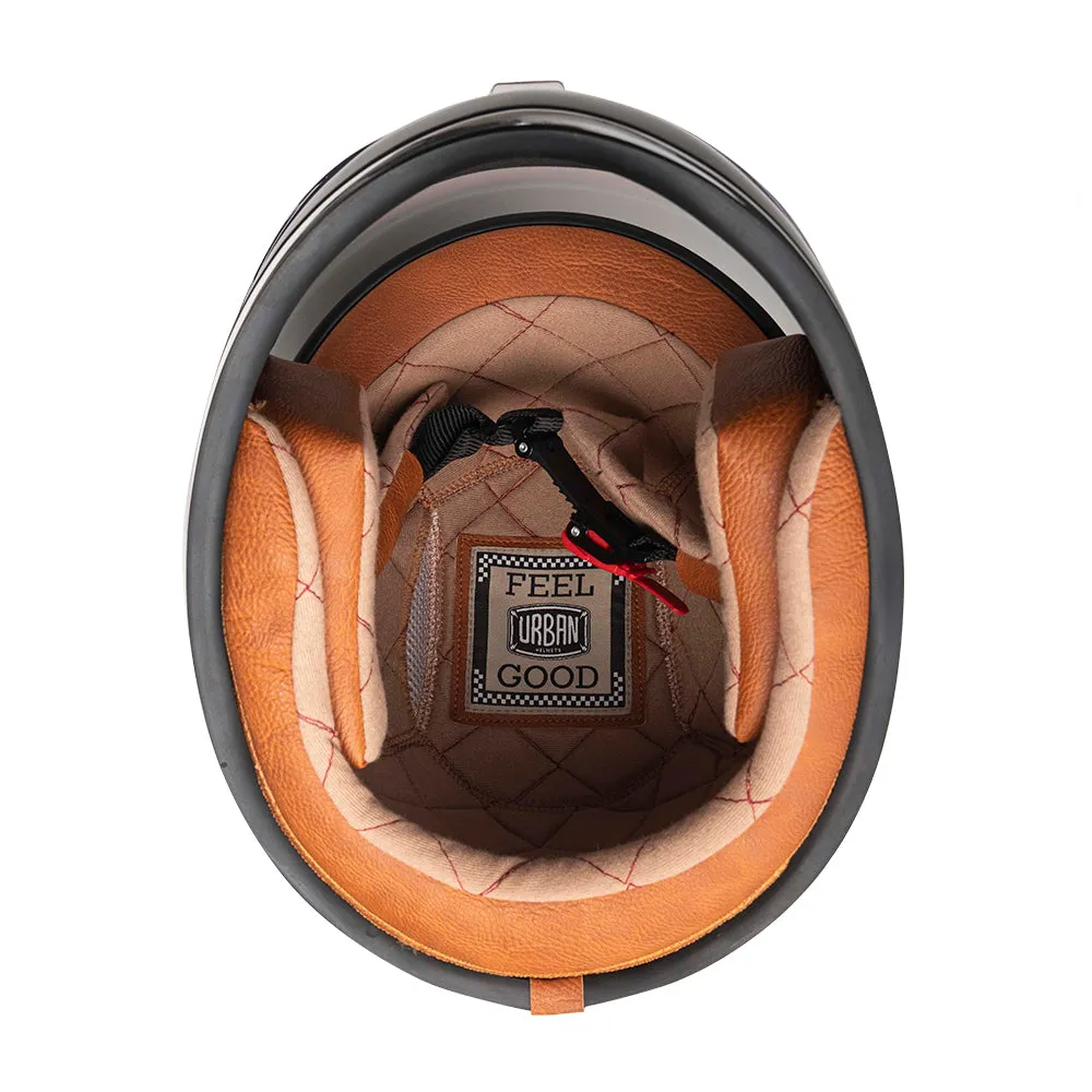 Urban Full Face Helmet BigBore S Dark Gold Flake