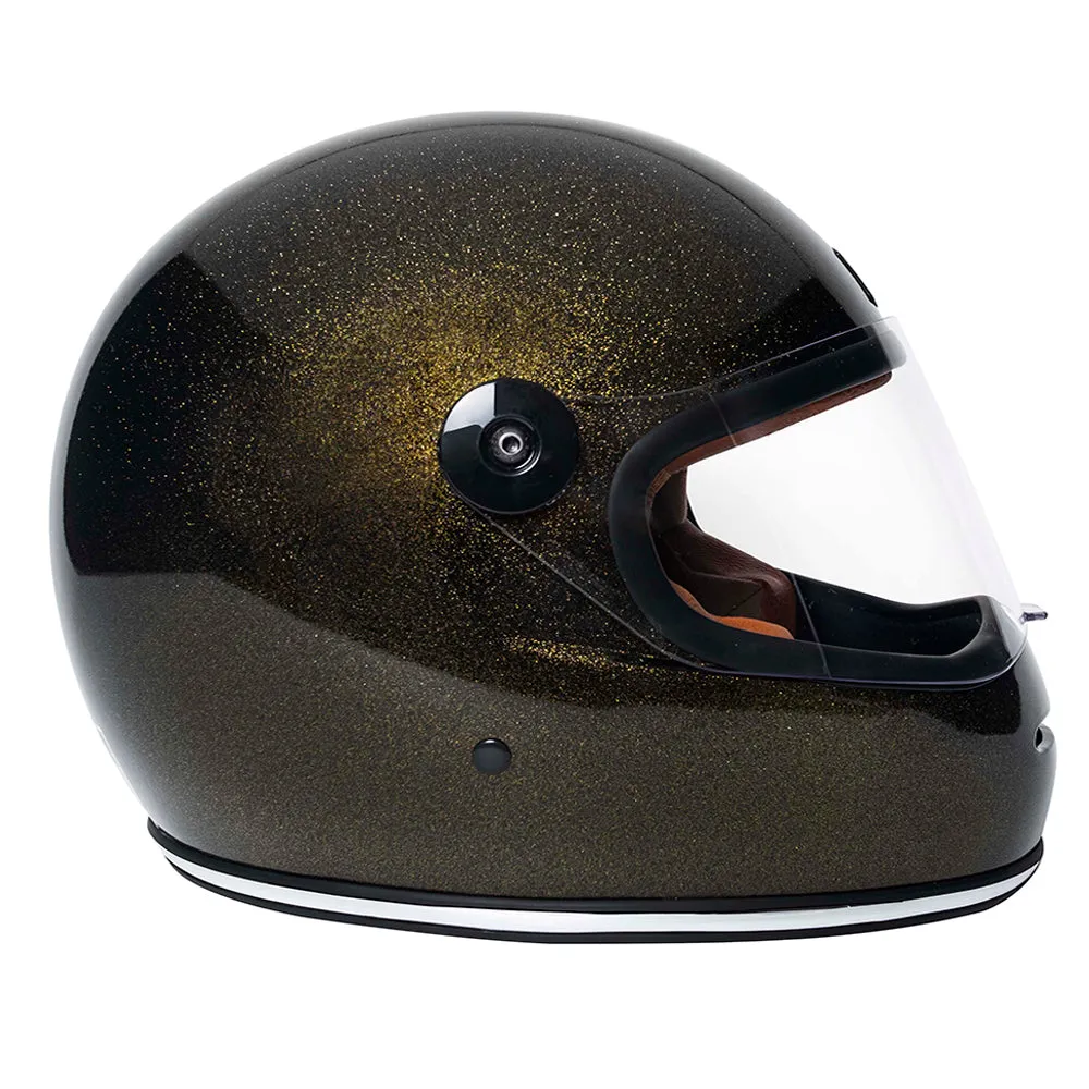 Urban Full Face Helmet BigBore S Dark Gold Flake