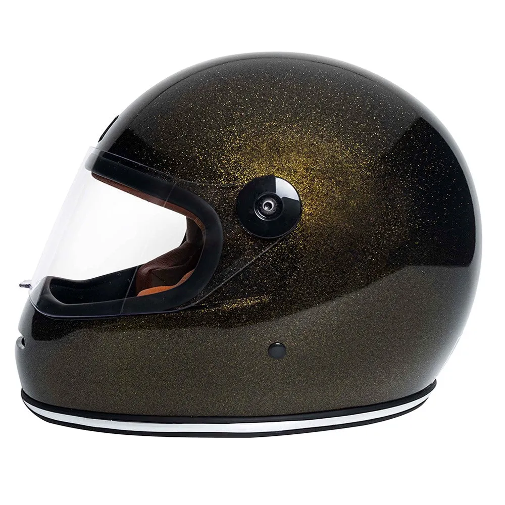 Urban Full Face Helmet BigBore S Dark Gold Flake
