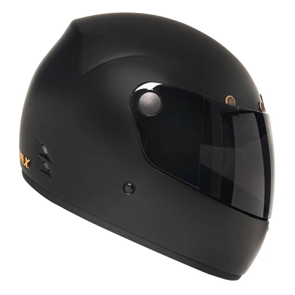 Urban Full Face Helmet Cafe Racer Graph-X Black