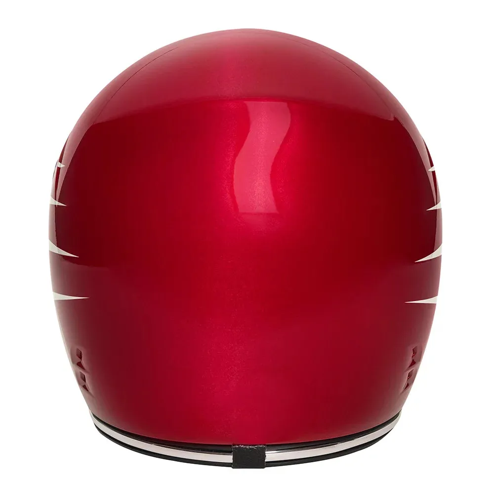 Urban Full Face Helmet Cafe Racer Shifuto RED