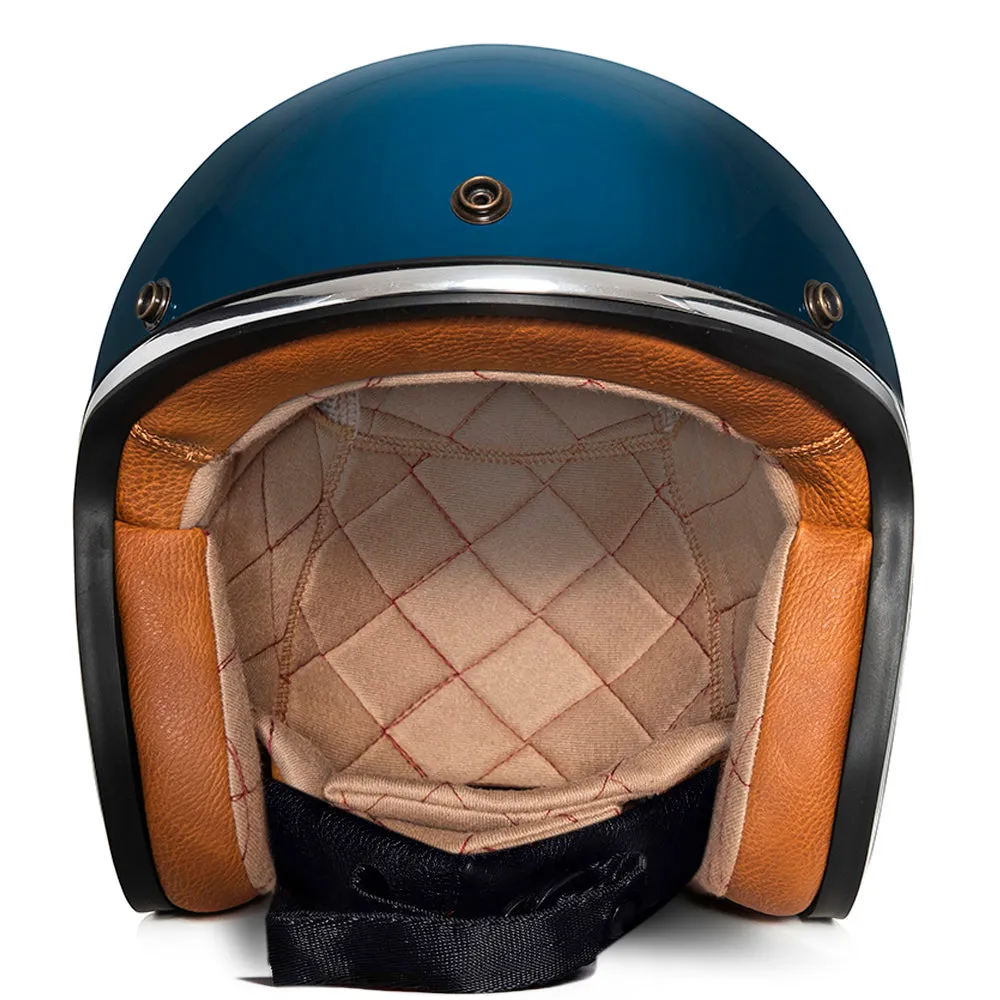 Urban Open Face Helmet Tracer Oil Blue