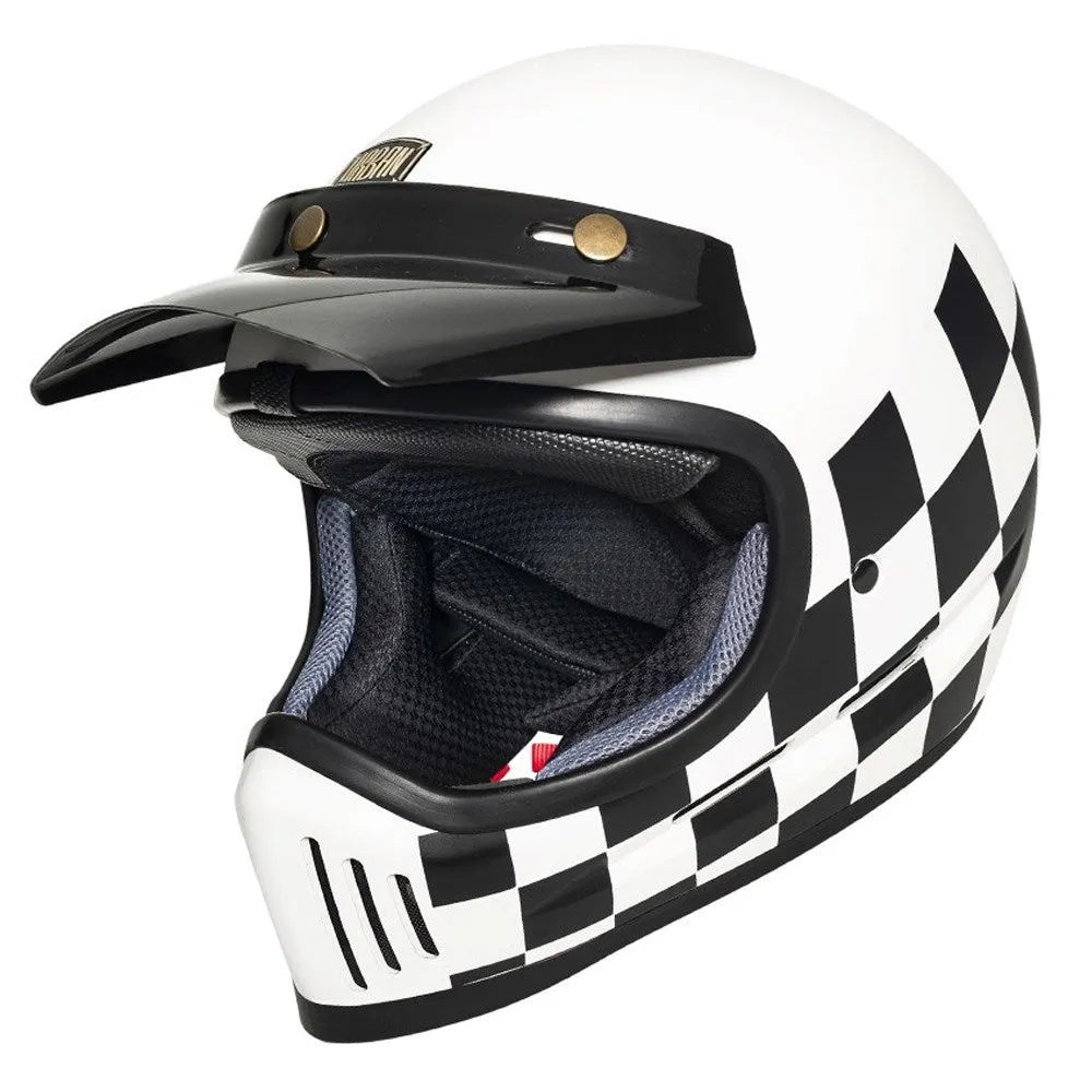 Urban Retro Off-Road Helmet Desperado Chess