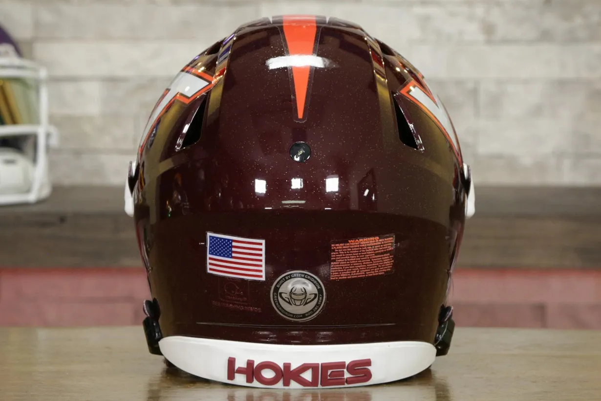 Virginia Tech Hokies Riddell SpeedFlex Helmet - GG Edition