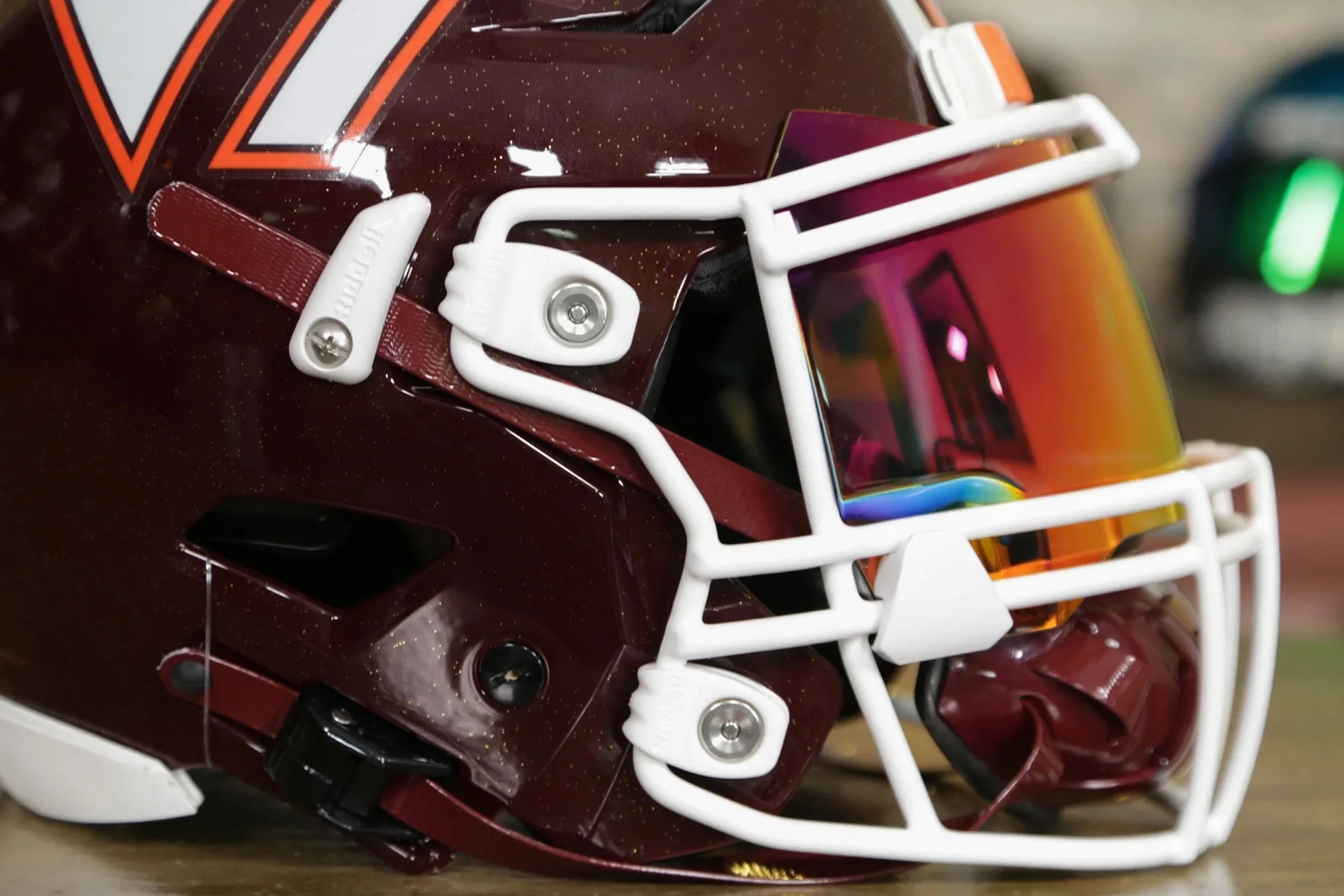 Virginia Tech Hokies Riddell SpeedFlex Helmet - GG Edition