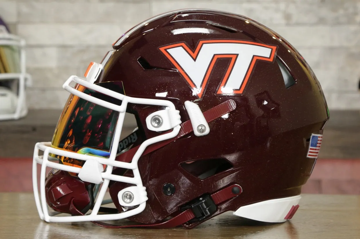 Virginia Tech Hokies Riddell SpeedFlex Helmet - GG Edition