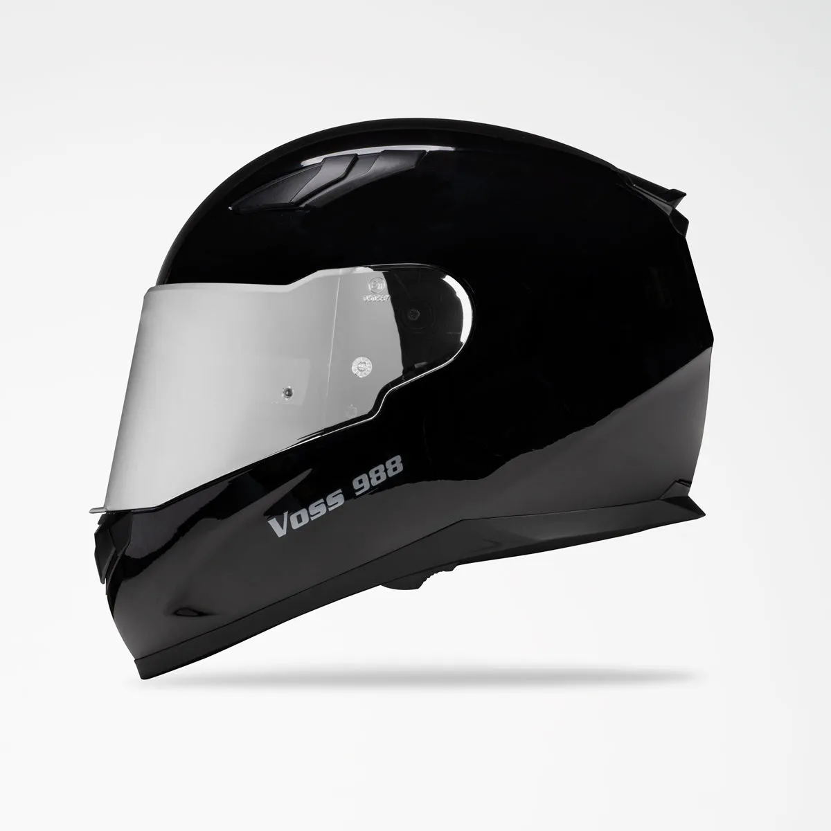 Voss 988 Moto-1 Gloss Black Helmet