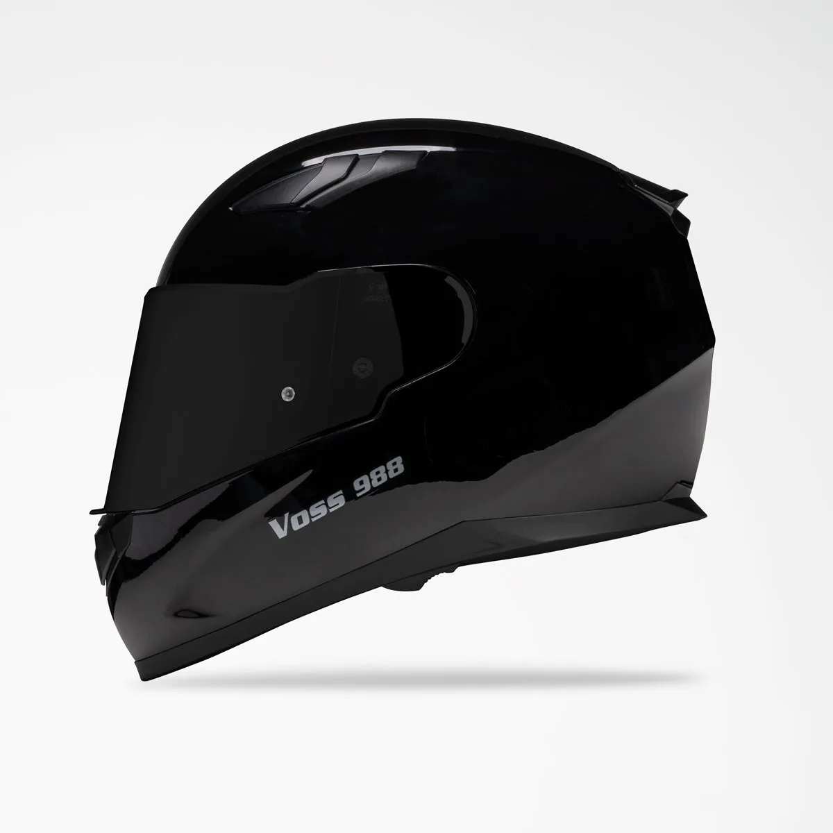 Voss 988 Moto-1 Gloss Black Helmet