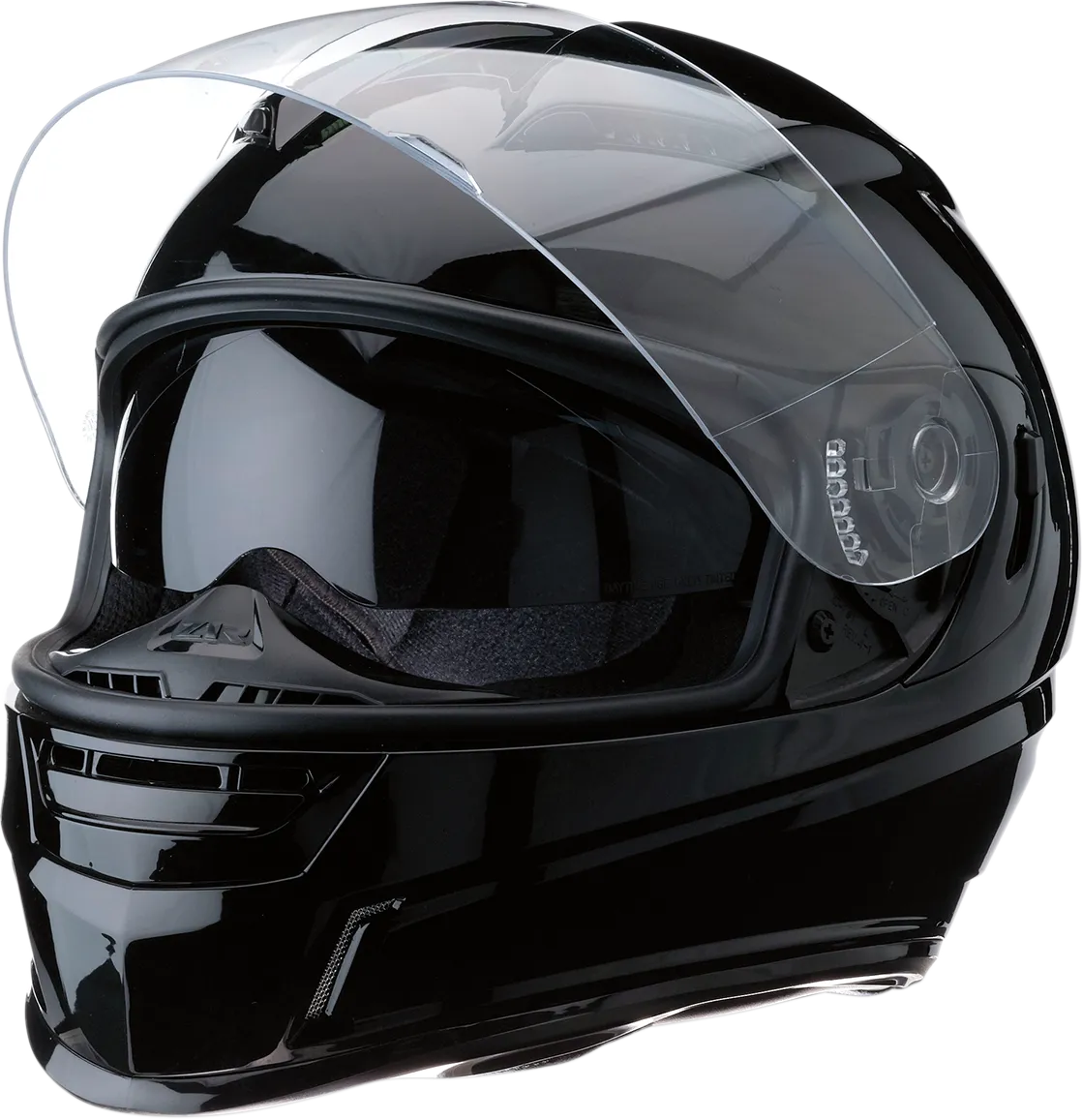 Z1R Jackal Full Face Bluetooth Helmet Gloss Black
