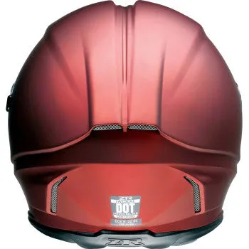 Z1R Jackal Full Face Bluetooth Helmet Satin Red