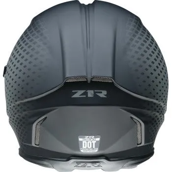 Z1R Jackal Full Face Bluetooth Helmet Waveform Gray