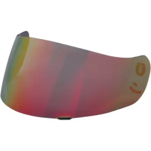 Z1R Jackal Helmet Shield RST Red Gold