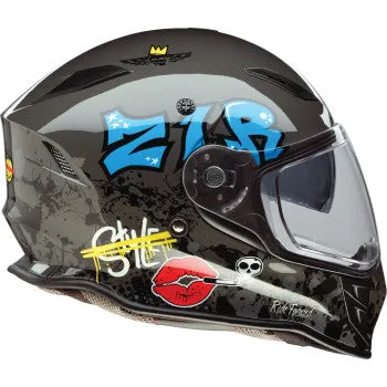 Z1R Nemesis Full Face Helmet Distro Gray