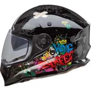 Z1R Nemesis Full Face Helmet Distro Gray