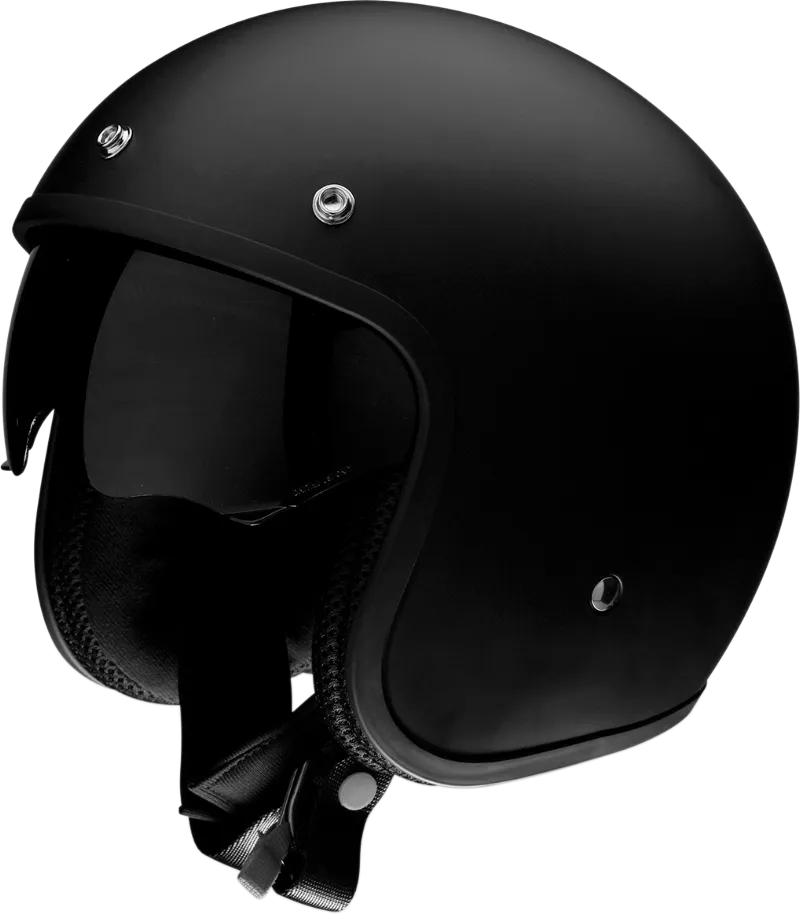 Z1R Open Face Helmet Saturn SV Matte Black