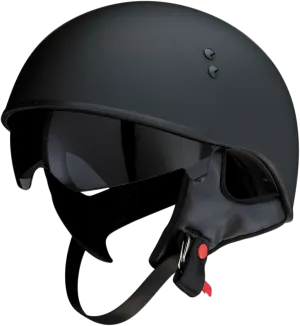 Z1R Vagrant Half Shell Helmet Flat Black