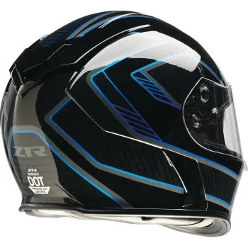 Z1R Warrant Full Face Bluetooth Helmet Amplify Black/Blue