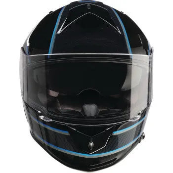 Z1R Warrant Full Face Bluetooth Helmet Amplify Black/Blue